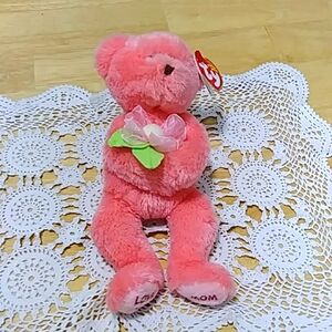 Ty Beanie Baby® Dear Mom bear, plush stuffed animal toy